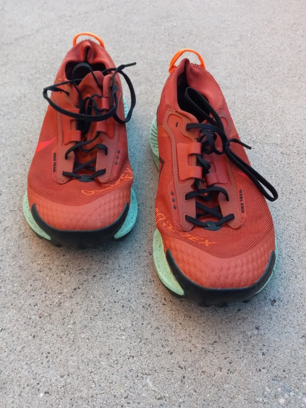 Nike Pegasus Trail 3 GTX GORE-TEX Rugged Orange Size 12 DC8793-800 Waterproof